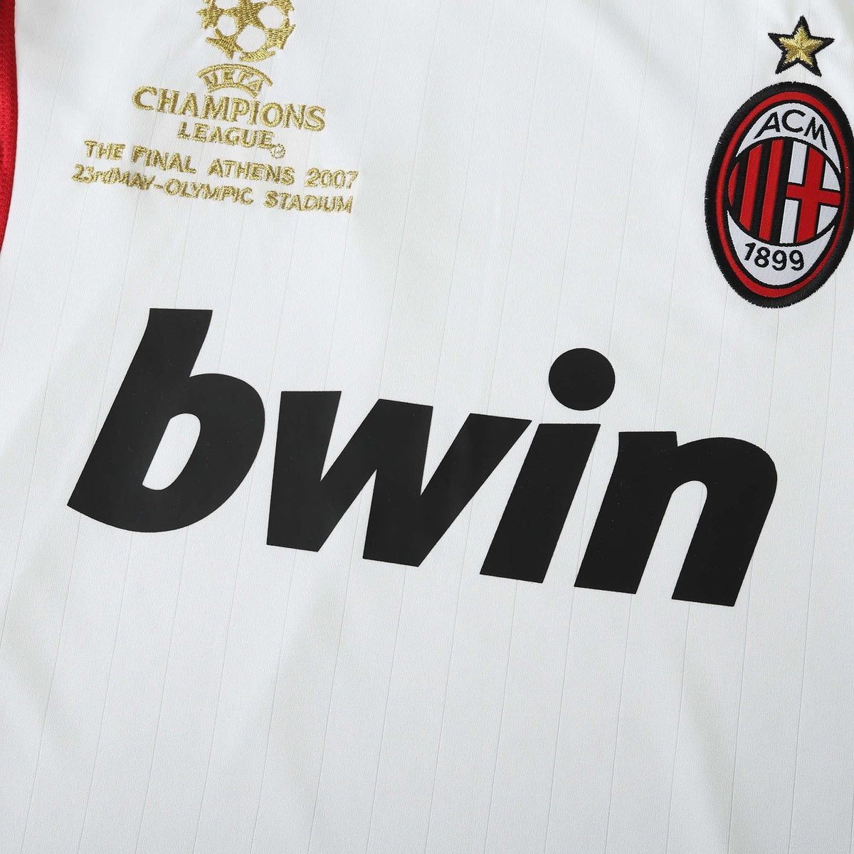Camisola Retrô Milan Alternativa 2006/07 – Manga Comprida