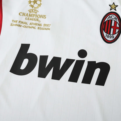 Camisola Retrô Milan Alternativa 2006/07 – Manga Comprida