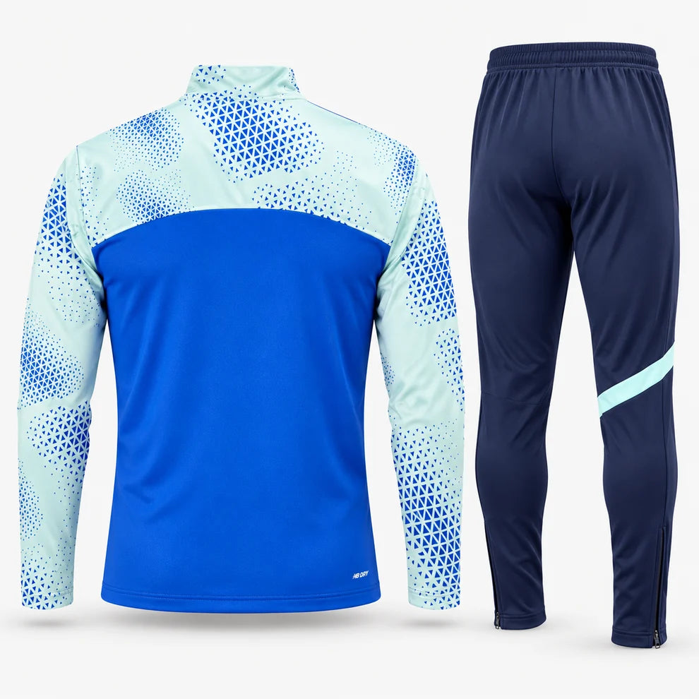 Fato de Treino Dragão 2026/27 – Azul com Meio Fecho