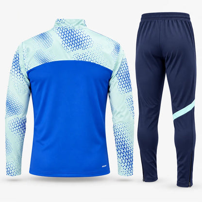 Fato de Treino Dragão 2026/27 – Azul com Meio Fecho