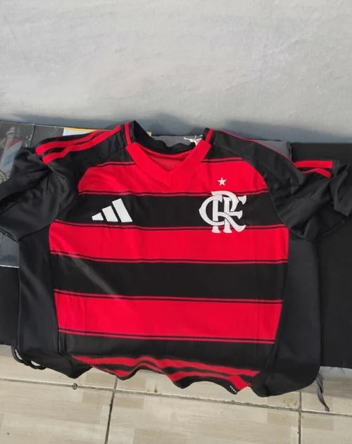 Camisola Flamengo Vermelha Home 2025/26 - imagem 5