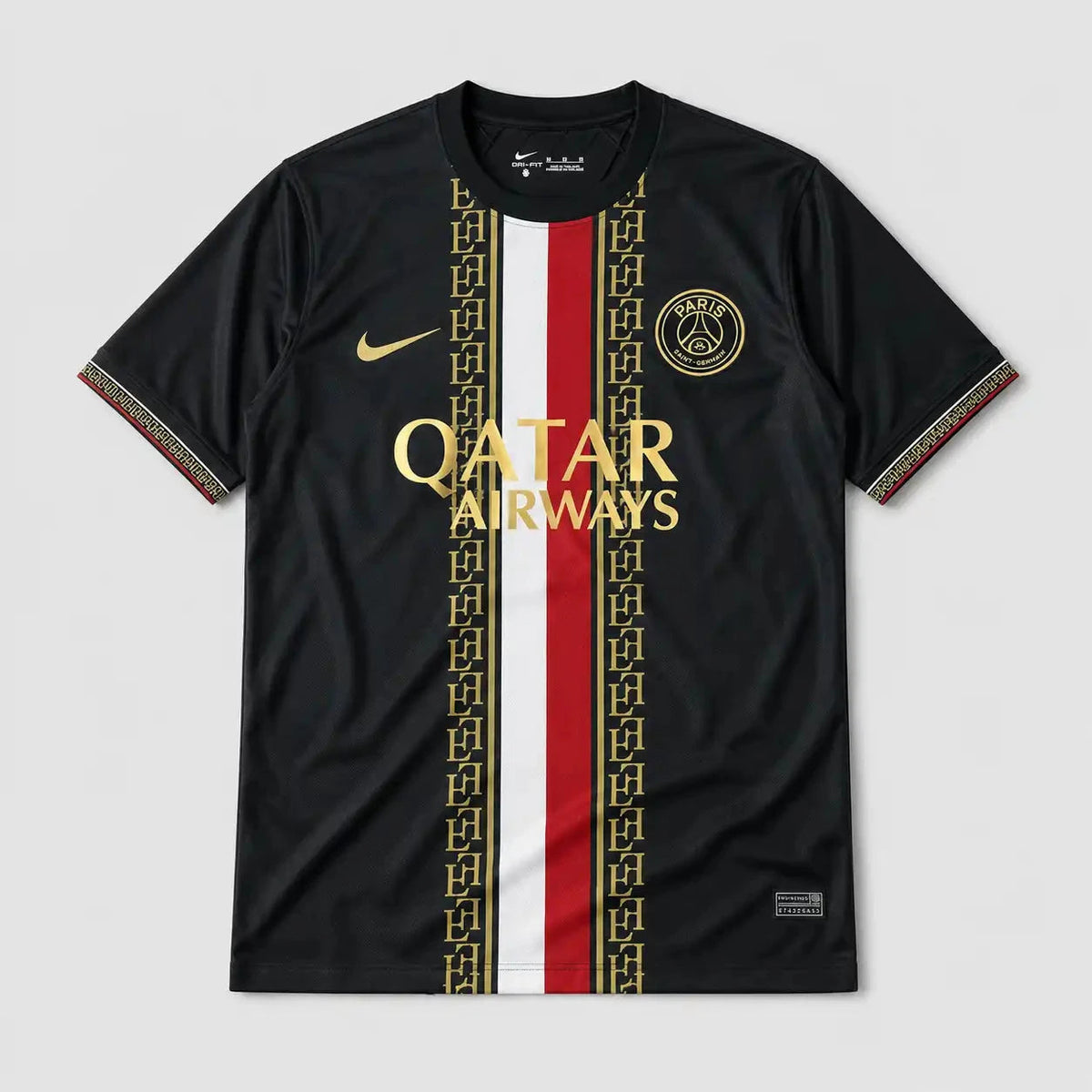 Camisola PSG Edição Especial 2025/26 – Preta e Dourada