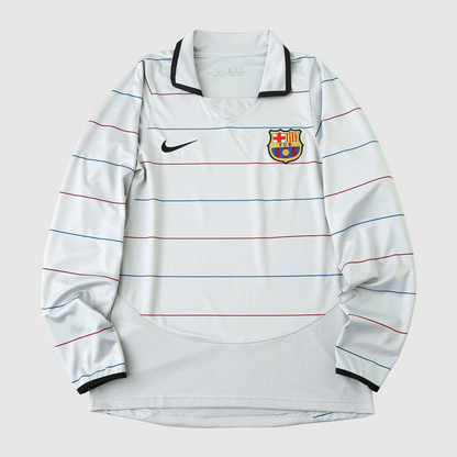 Camisola Retrô Barcelona Alternativa 2003/04 – Manga Comprida