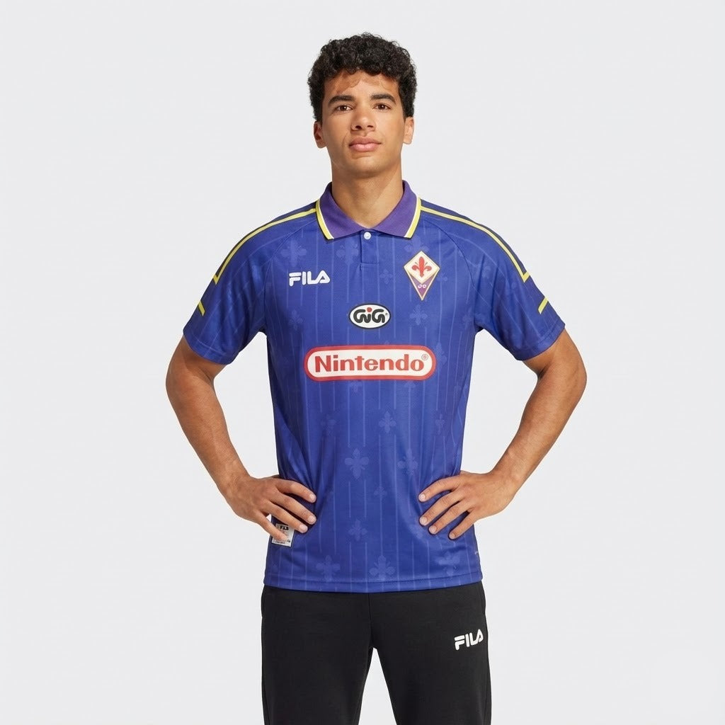 Camisola Retrô Fiorentina 1997/98 I - imagem 1