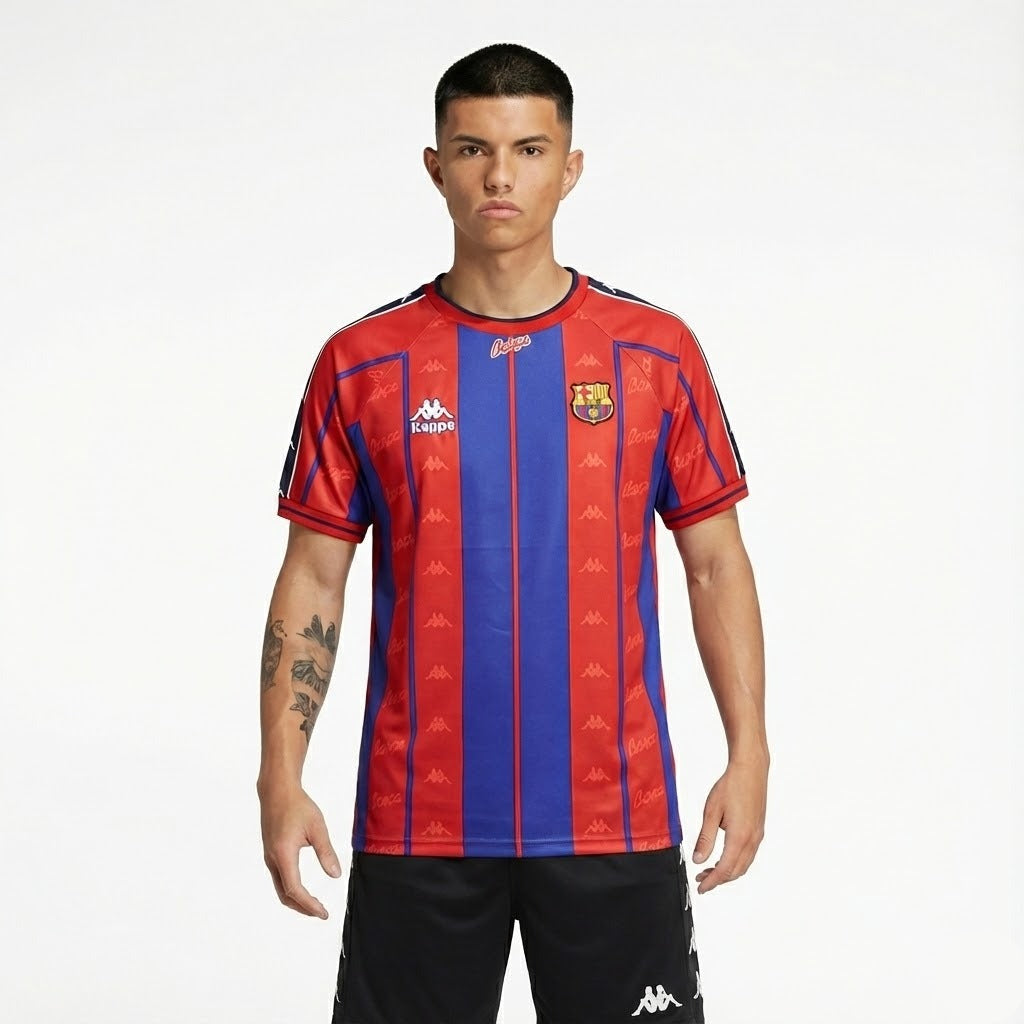 Camisola Retrô Barcelona 1997/98 I - imagem 1