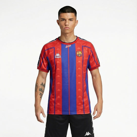Camisola Retrô Barcelona 1997/98 I - imagem 1