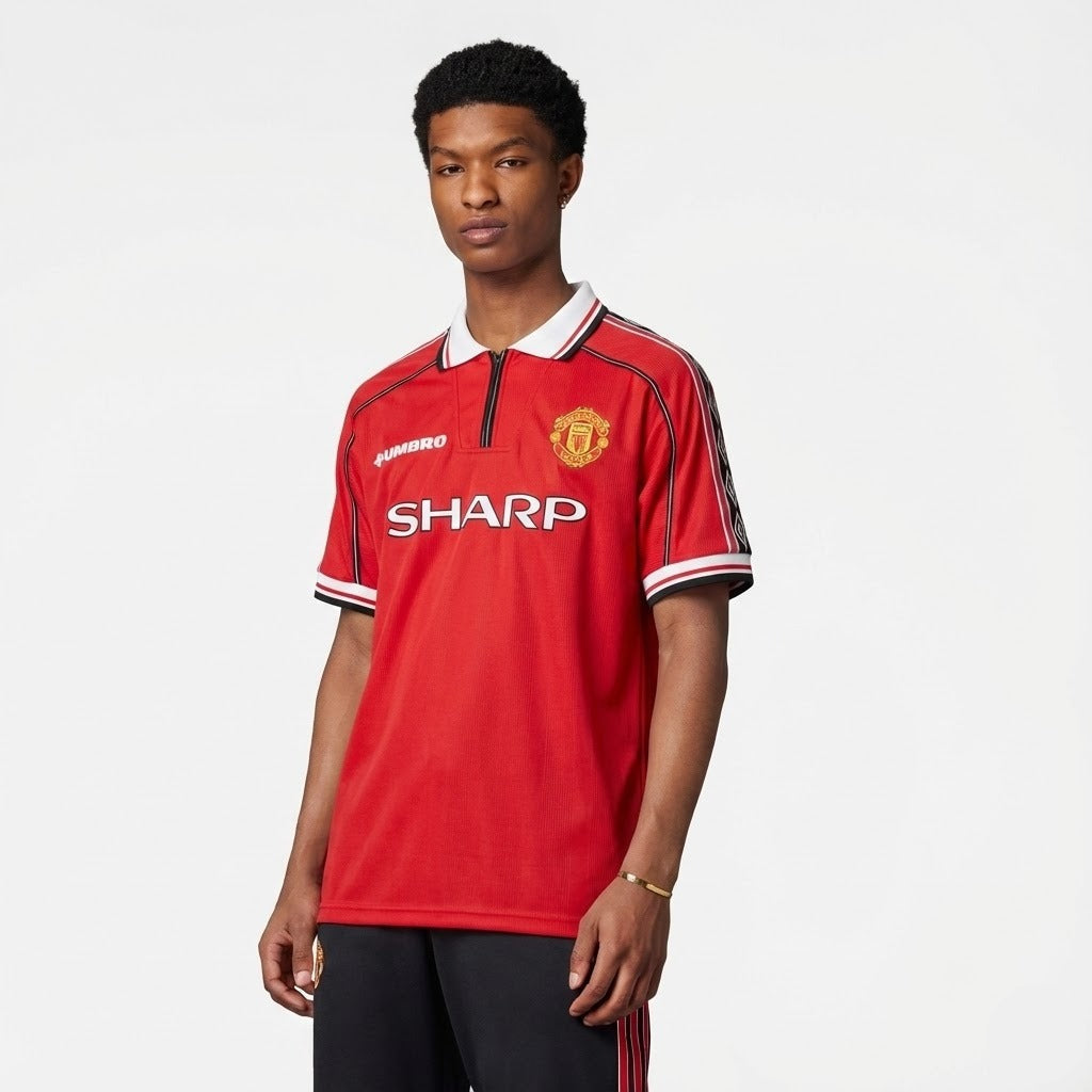 Camisola Retrô Manchester United 1998/99 I - imagem 1