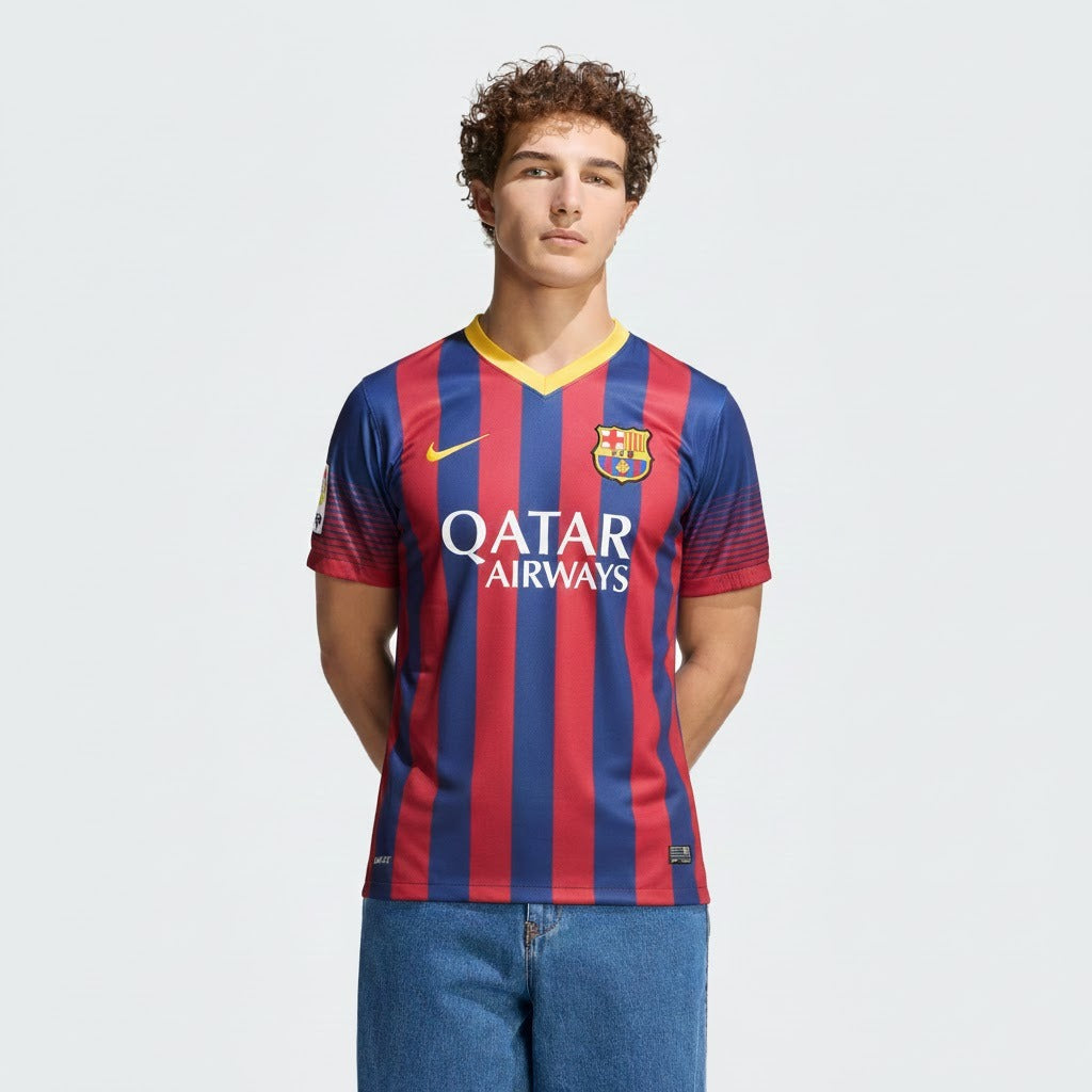 Camisola Retrô Barcelona 2013/14 I - imagem 1
