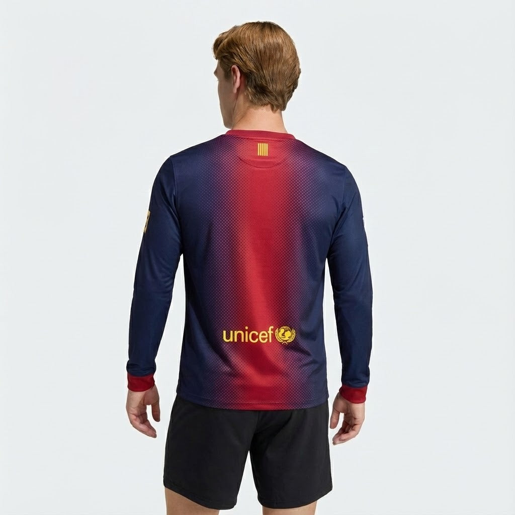 Camisola Retrô Barcelona 2012/13 I Manga Longa - imagem 2