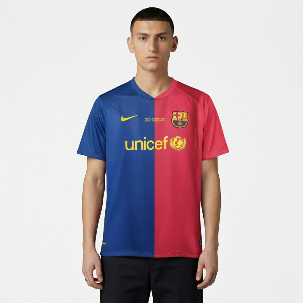 Camisola Retrô Barcelona 2008/09 I - imagem 1