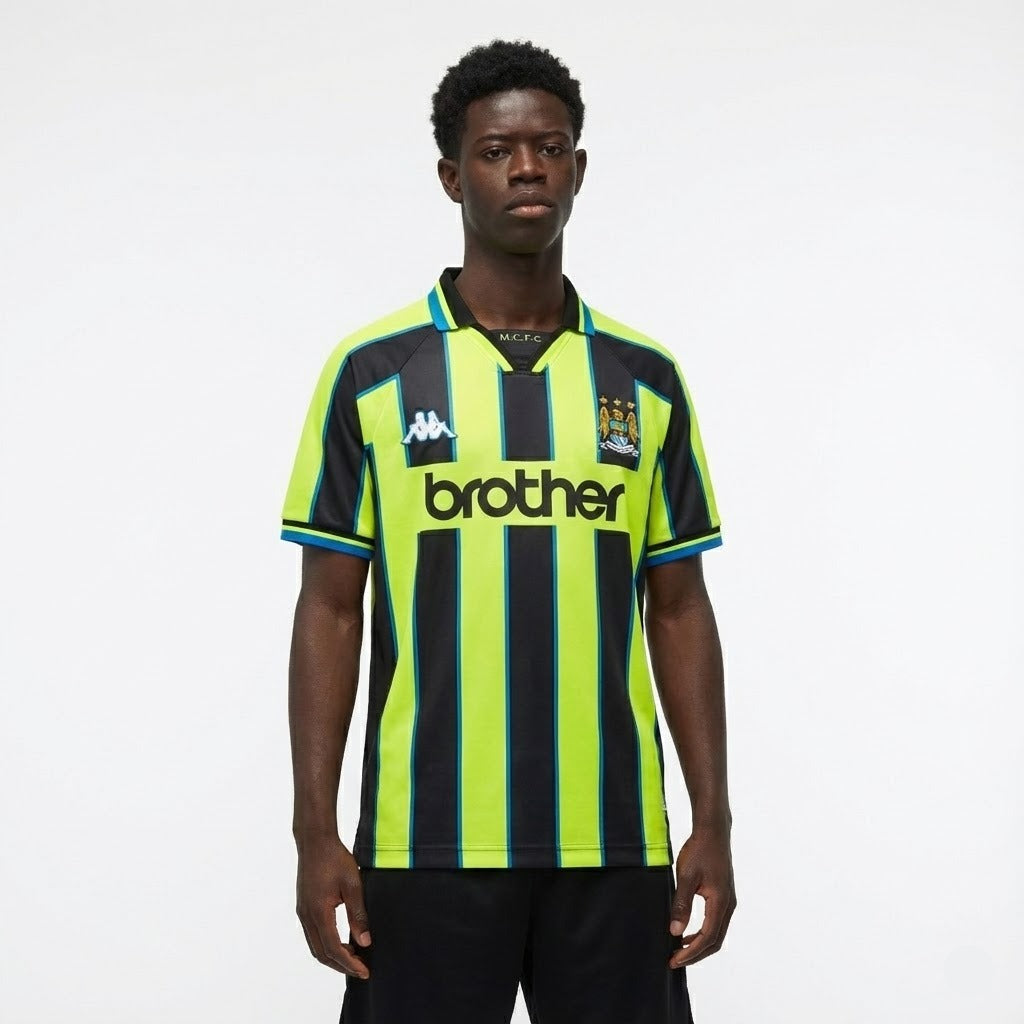 Camisola Retrô Manchester City 1998/99 II - imagem 1