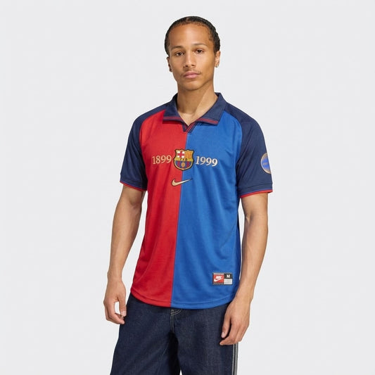 Camisola Retrô Barcelona Edição Comemorativa 100 Anos - imagem 1