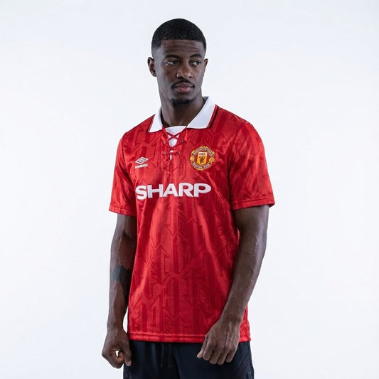 Camisola Retrô Manchester United 1992/93 I - imagem 1