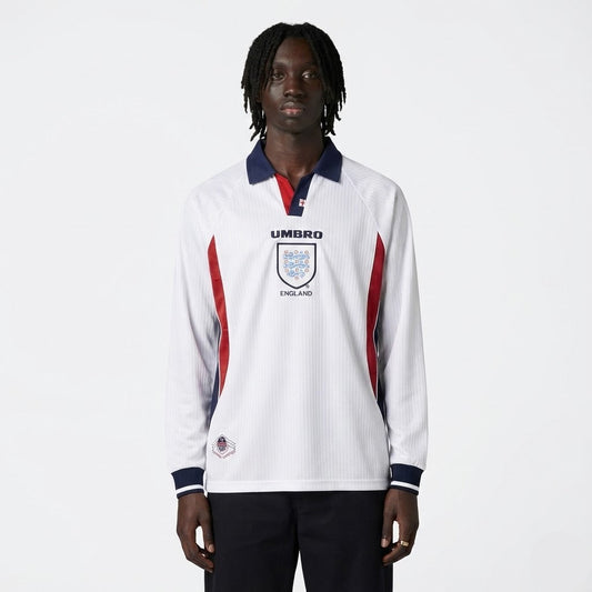 Camisola Retrô Inglaterra 1998/99 I Manga Longa - imagem 1