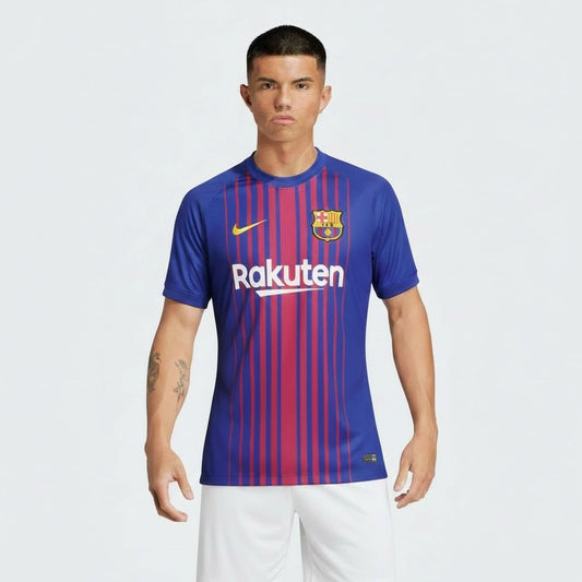 Camisola Retrô Barcelona 2017/18 I - imagem 1