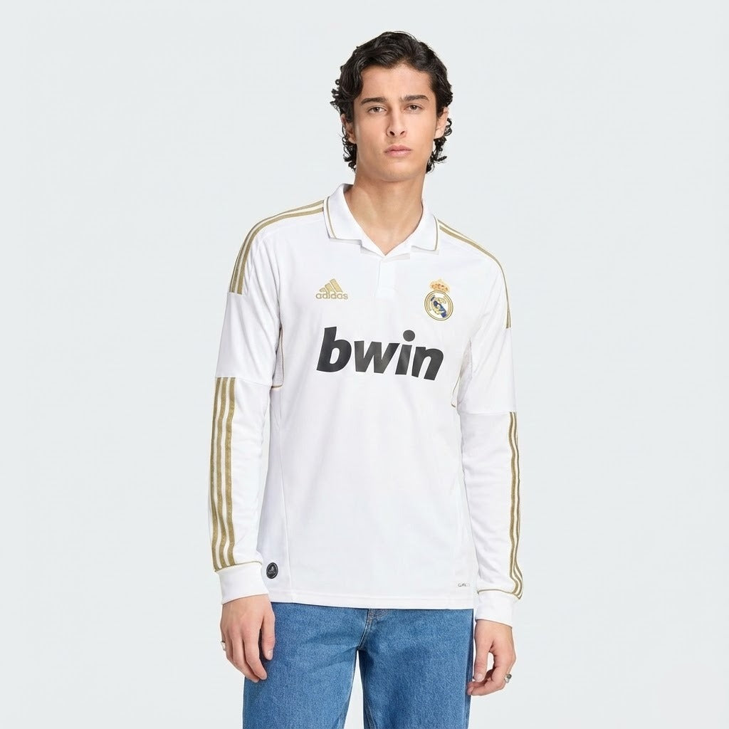 Camisola Retrô Real Madrid 2011/12 I Manga Longa - imagem 1
