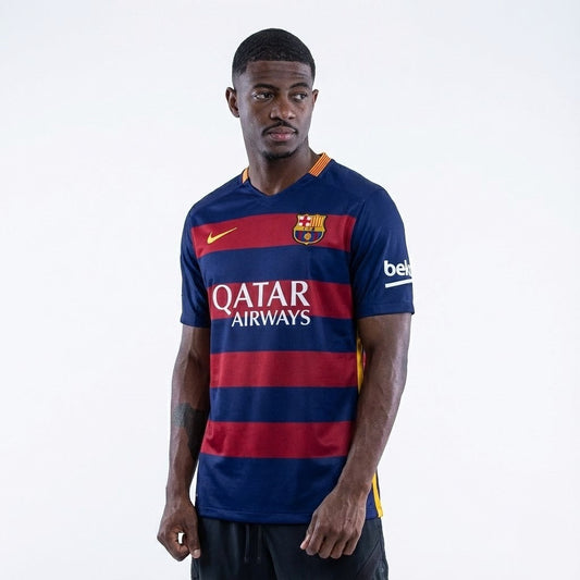 Camisola Retrô Barcelona 2015/2016 I - imagem 1