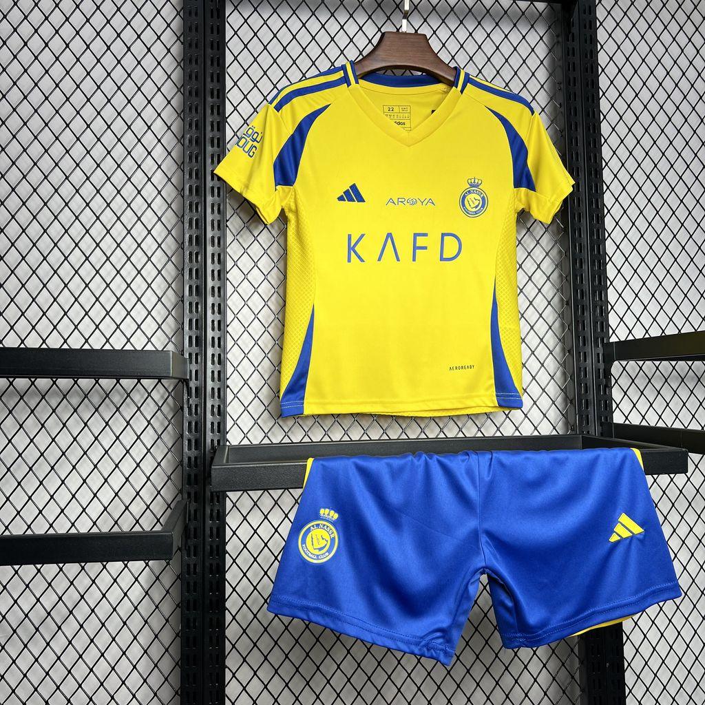 Conjunto infantil Al Nassr Principal 2024/25 - imagem 3