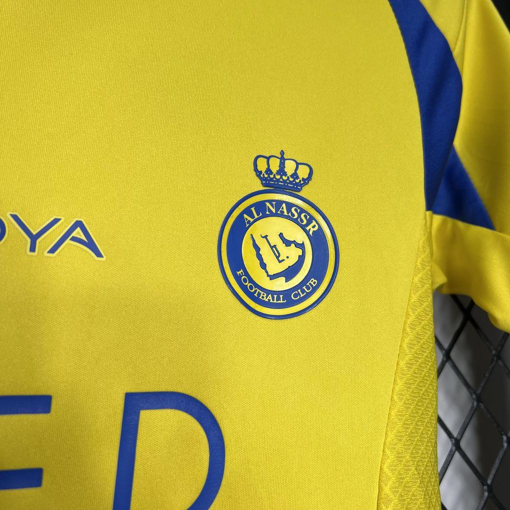 Conjunto infantil Al Nassr Principal 2024/25 - imagem 4