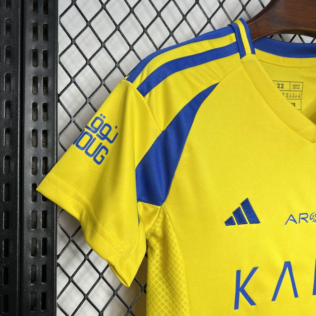 Conjunto infantil Al Nassr Principal 2024/25 - imagem 6