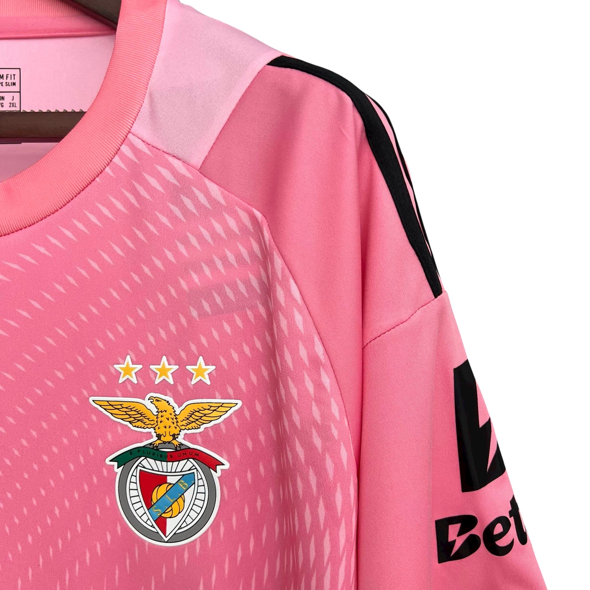 Conjunto infantil Benfica Guarda Redes Rosa - 2025/26 - imagem 2