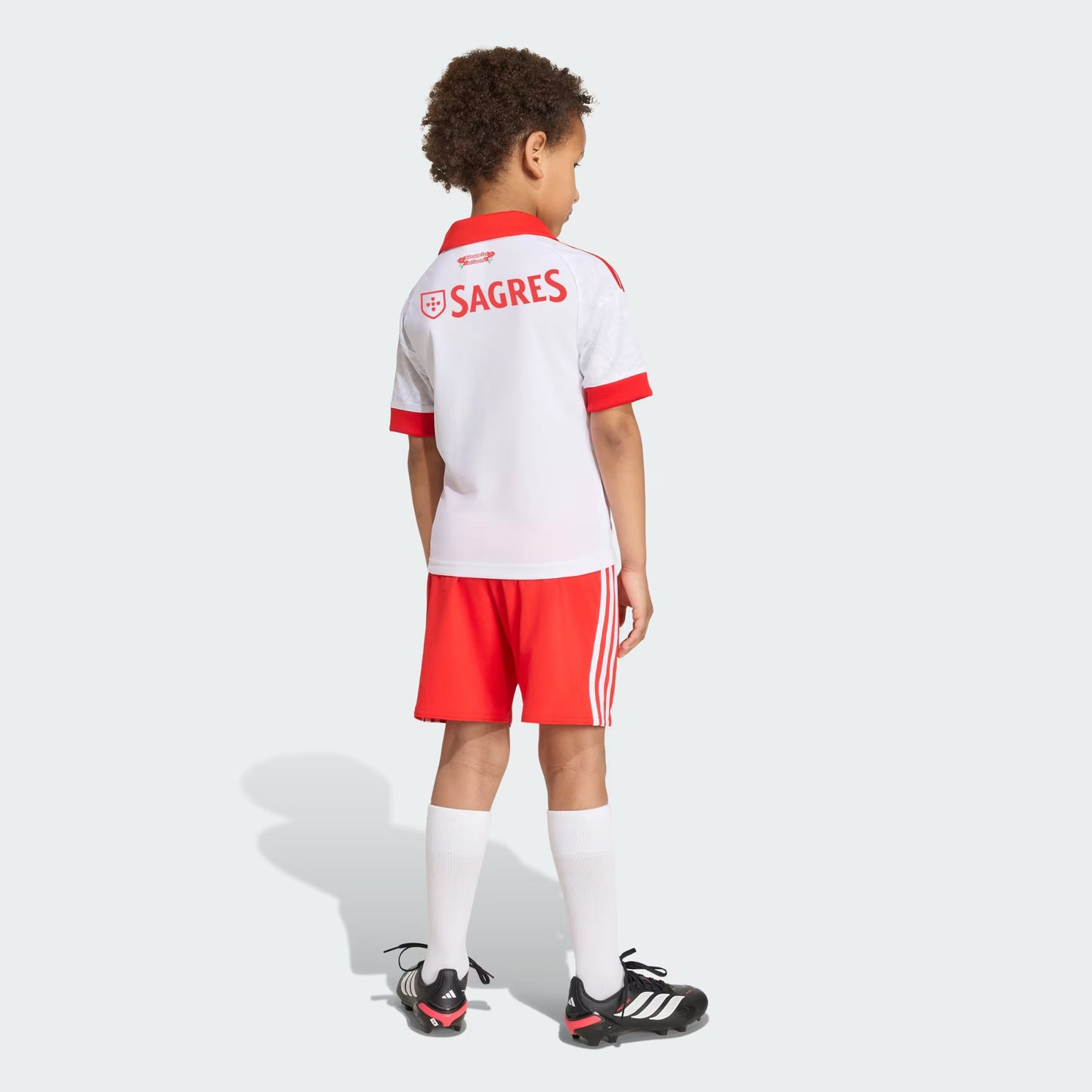 Conjunto Infantil Benfica Alternativo 26/27 – Edição Branca