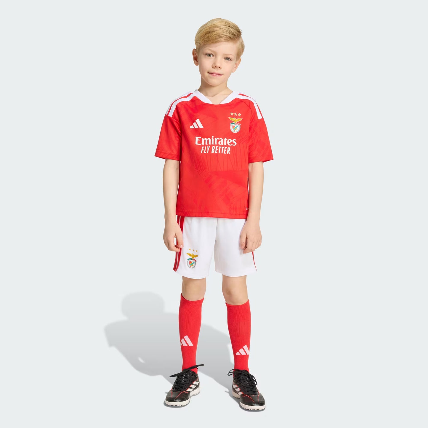 Conjunto Infantil Benfica Principal 26/27 – Edição Vermelho