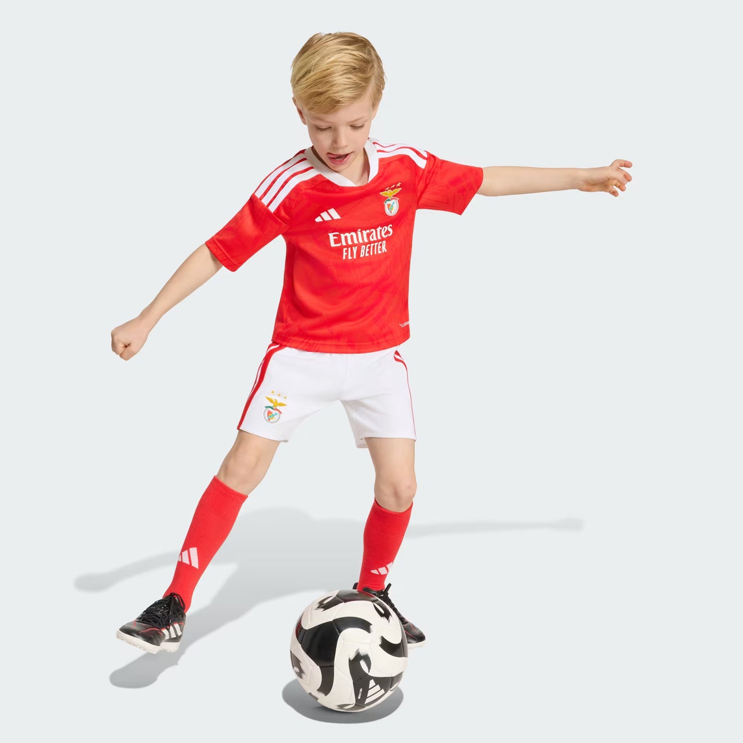 Conjunto Infantil Benfica Principal 26/27 – Edição Vermelho