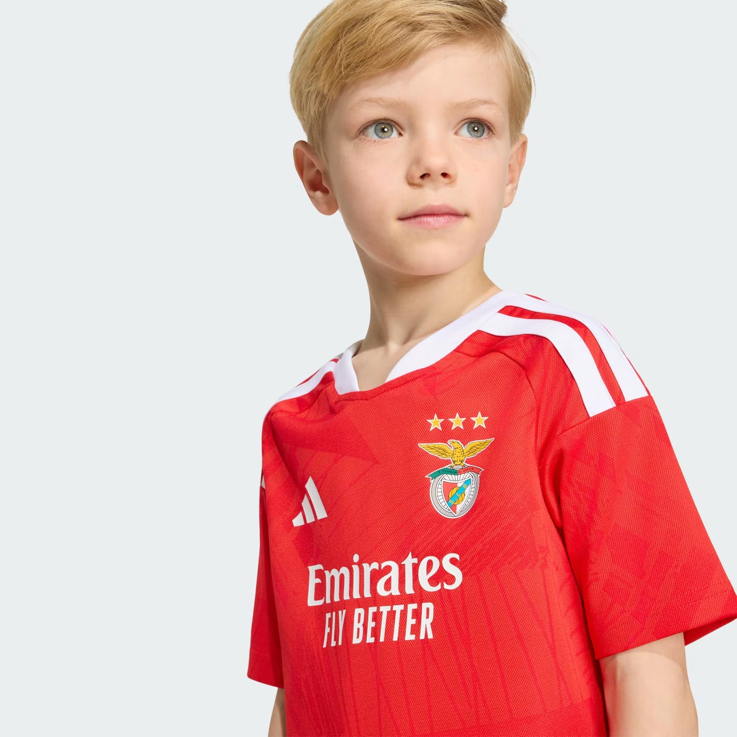 Conjunto Infantil Benfica Principal 26/27 – Edição Vermelho