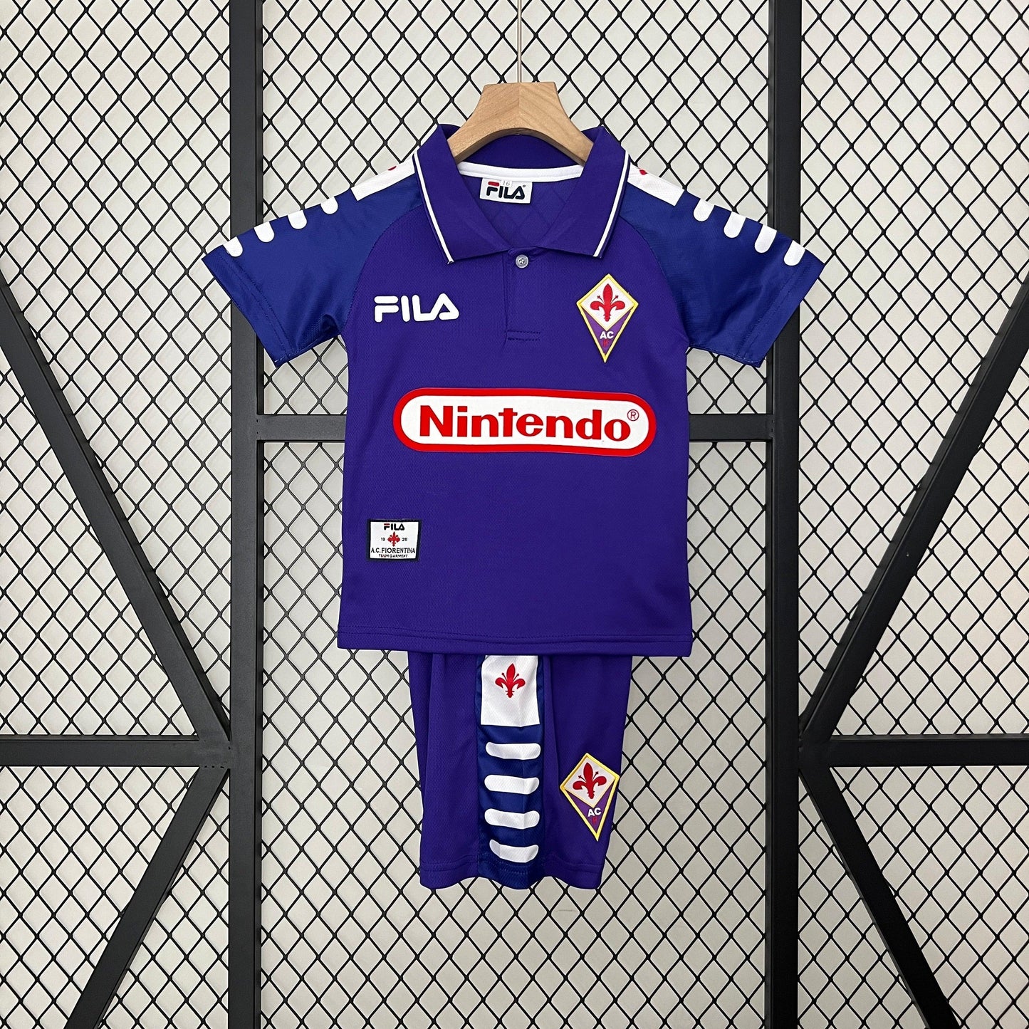 FIORENTINA I 1998 CONJUNTO INFANTIL (RETRO) - imagem 2