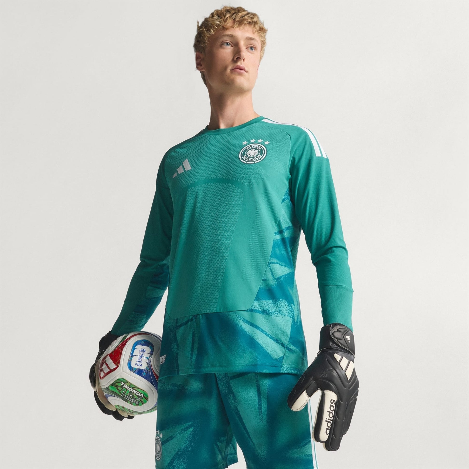 Camisola Goleiro Manga Longa Alemanha 2026/27 I Jogador - Copa do Mundo - imagem 1