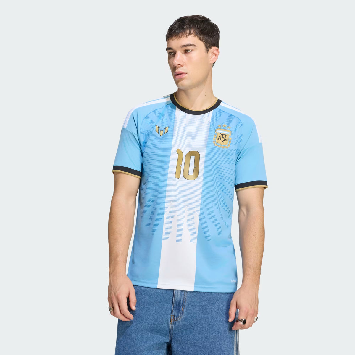 Camisola da Seleção Argentina 2026 — Versão Adepto com Personalização Messi 10 🇦🇷
