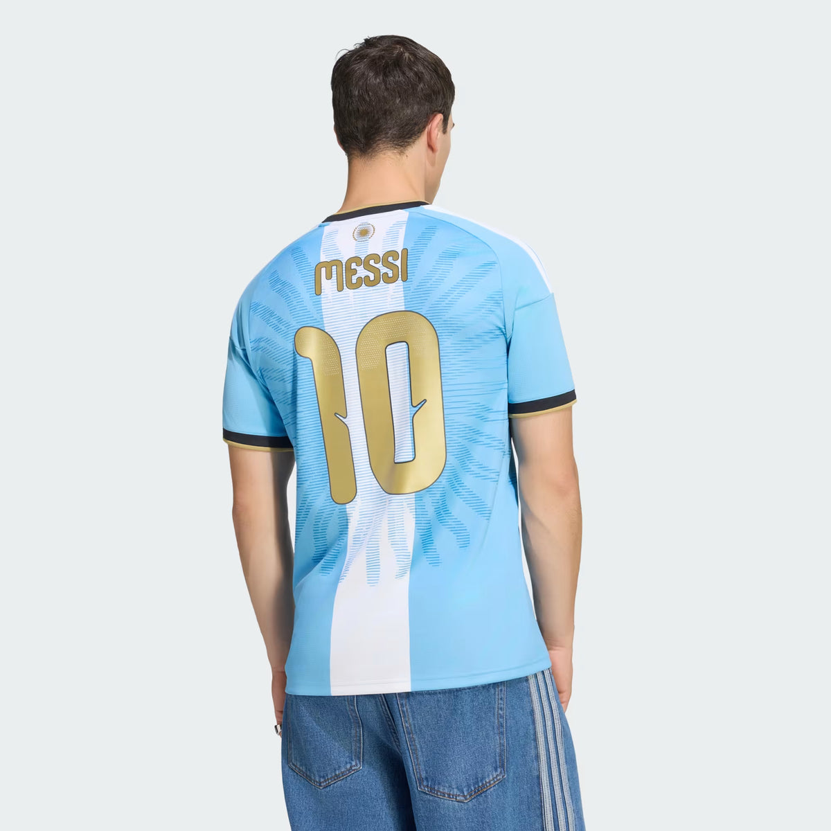 Camisola da Seleção Argentina 2026 — Versão Adepto com Personalização Messi 10 🇦🇷