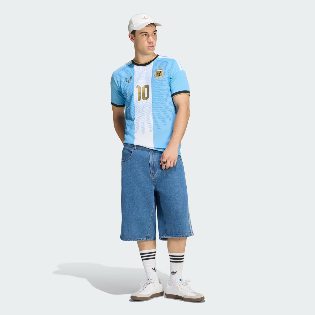 Camisola da Seleção Argentina 2026 — Versão Adepto com Personalização Messi 10 🇦🇷