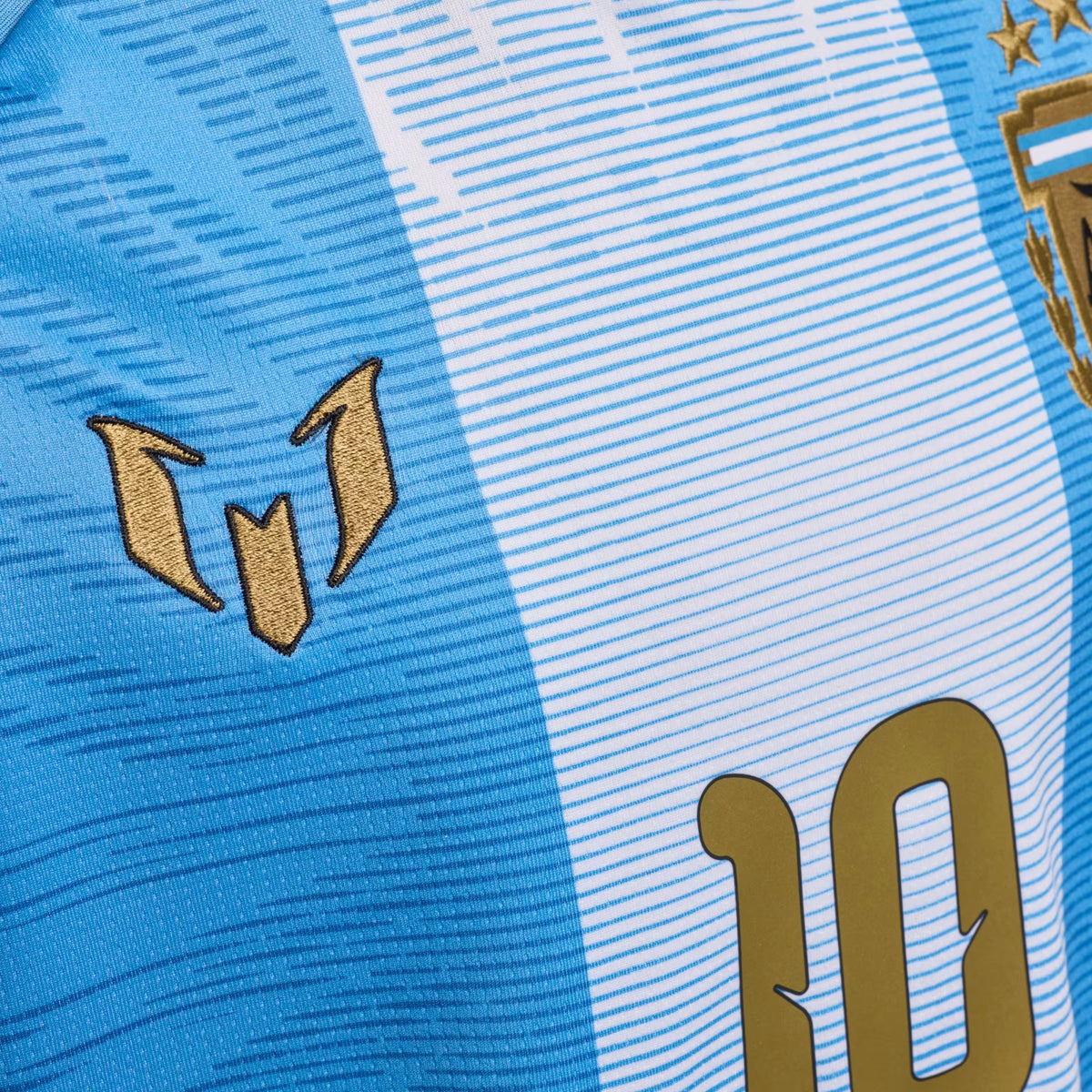 Conjunto Infantil da Seleção Argentina 2026 — com Personalização Messi 10 🇦🇷