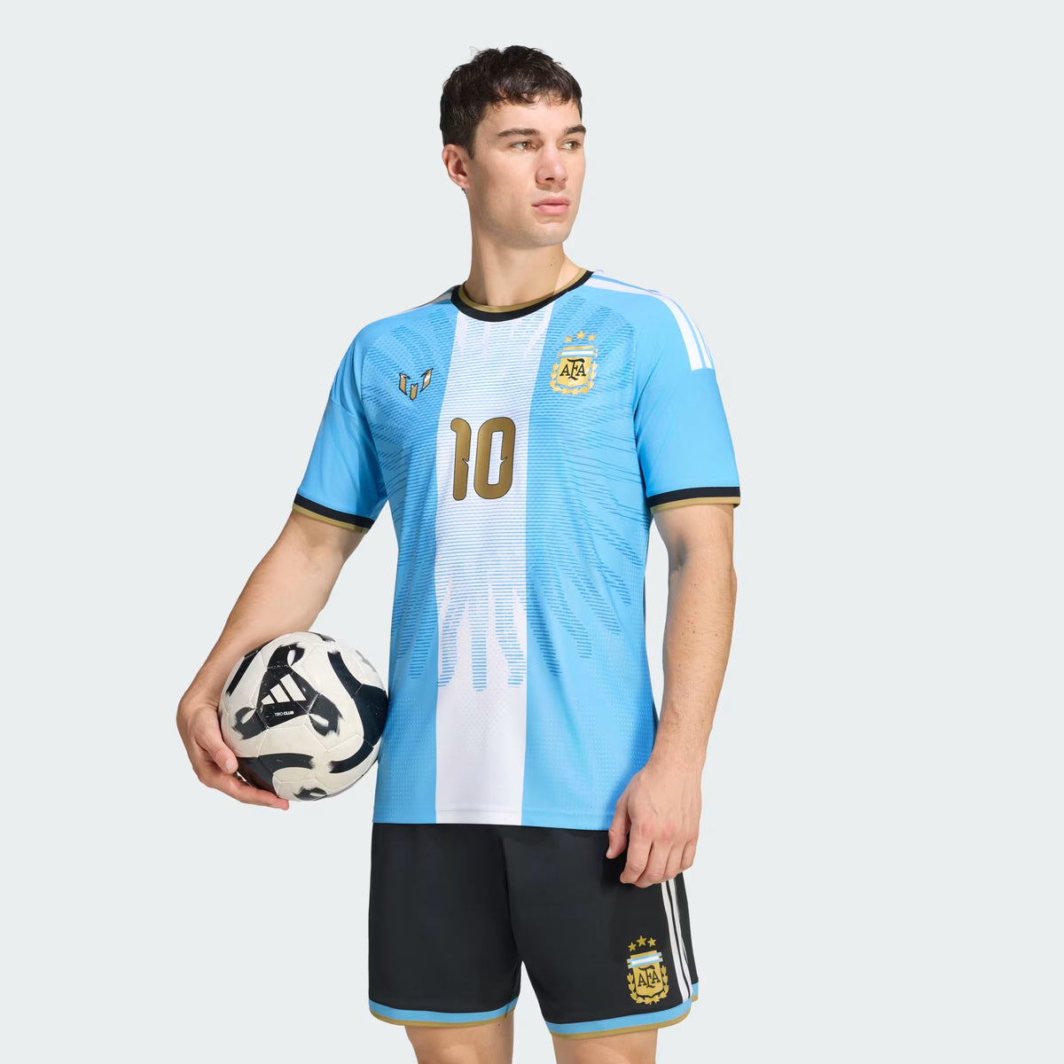 Camisola da Seleção Argentina 2026 — Versão Jogador com Personalização Messi 10 🇦🇷