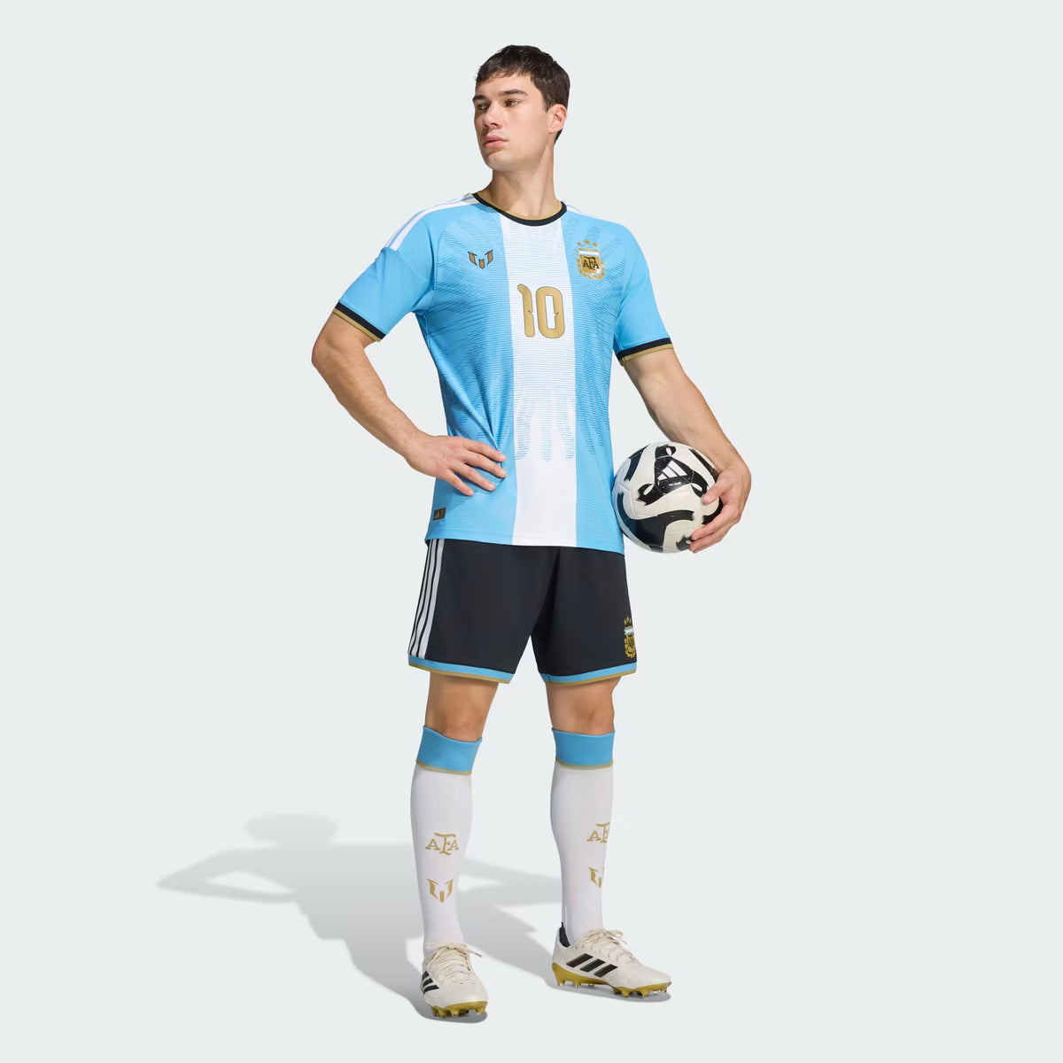 Camisola da Seleção Argentina 2026 — Versão Jogador com Personalização Messi 10 🇦🇷