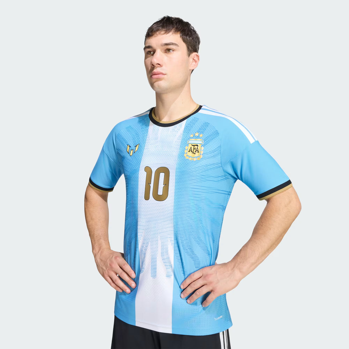Camisola da Seleção Argentina 2026 — Versão Jogador com Personalização Messi 10 🇦🇷