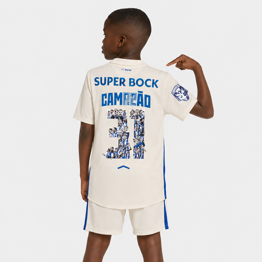Conjunto Infantil Terceiro Equipamento Dragão 25/26 – Campeões 31
