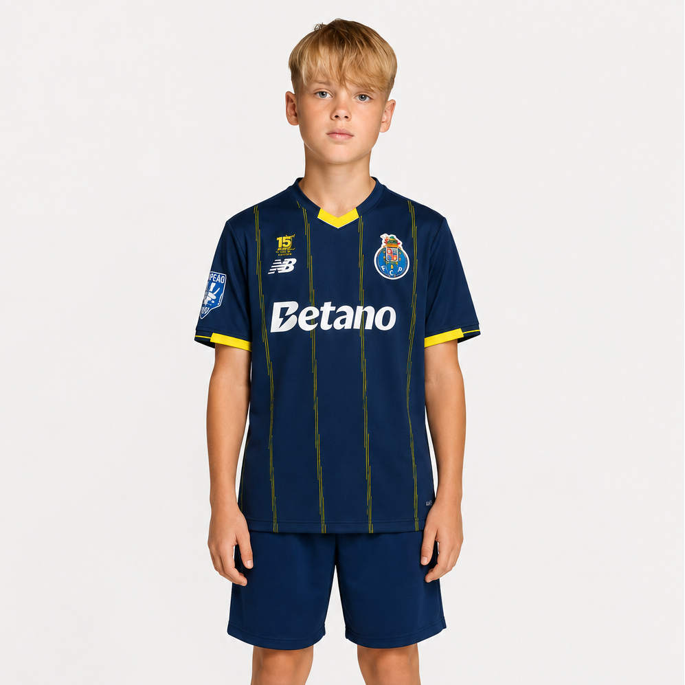 Conjunto Infantil Quarto Equipamento Dragão 25/26 – Campeões 31