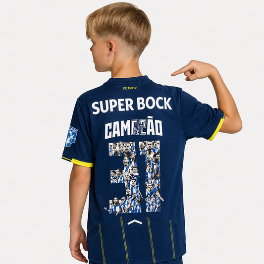 Conjunto Infantil Quarto Equipamento Dragão 25/26 – Campeões 31