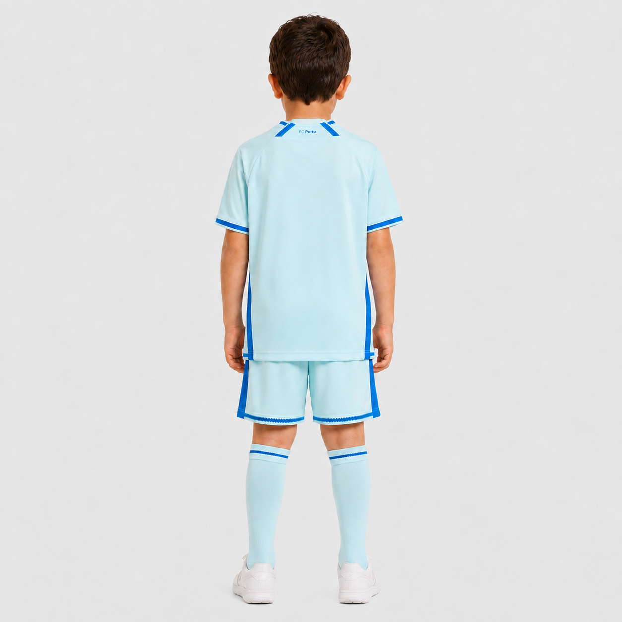 Conjunto Infantil Terceiro Equipamento 26/27 – Edição Azul