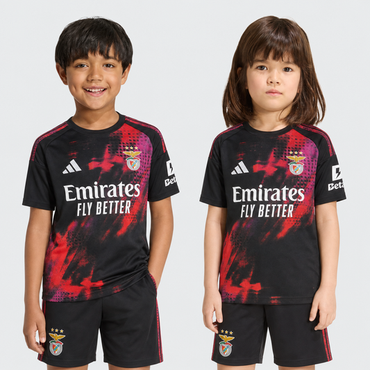 Conjunto Infantil Terceiro Equipamento Benfica 2026/27 – Edição Águia