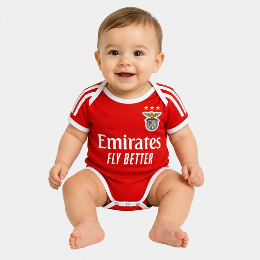 Body de Bebé Principal Benfica Vermelho - 2026/27