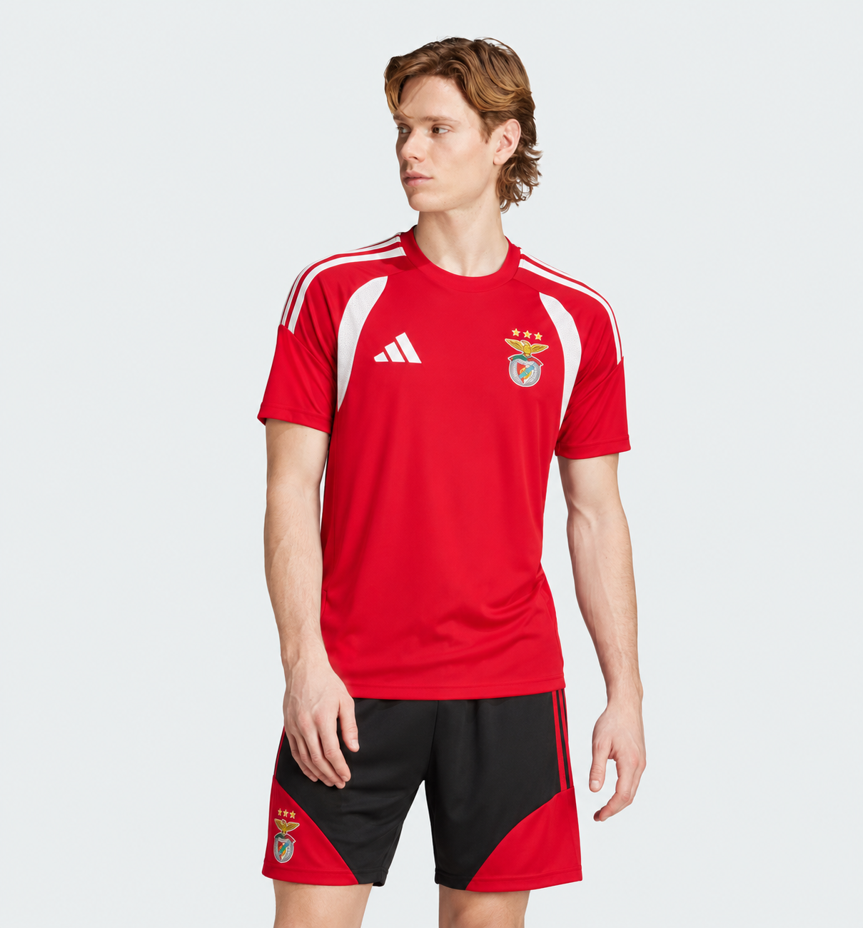 Conjunto de Treino Benfica Vermelho – Adulto 2026/27