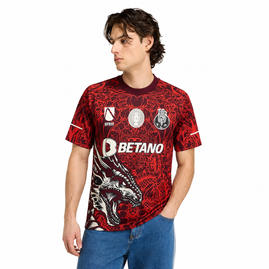 Camisola Dragão Especial  Vermelha Dragão 25/26