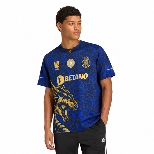 Camisola Dragão Especial Azul Dragão 22/23 Retro