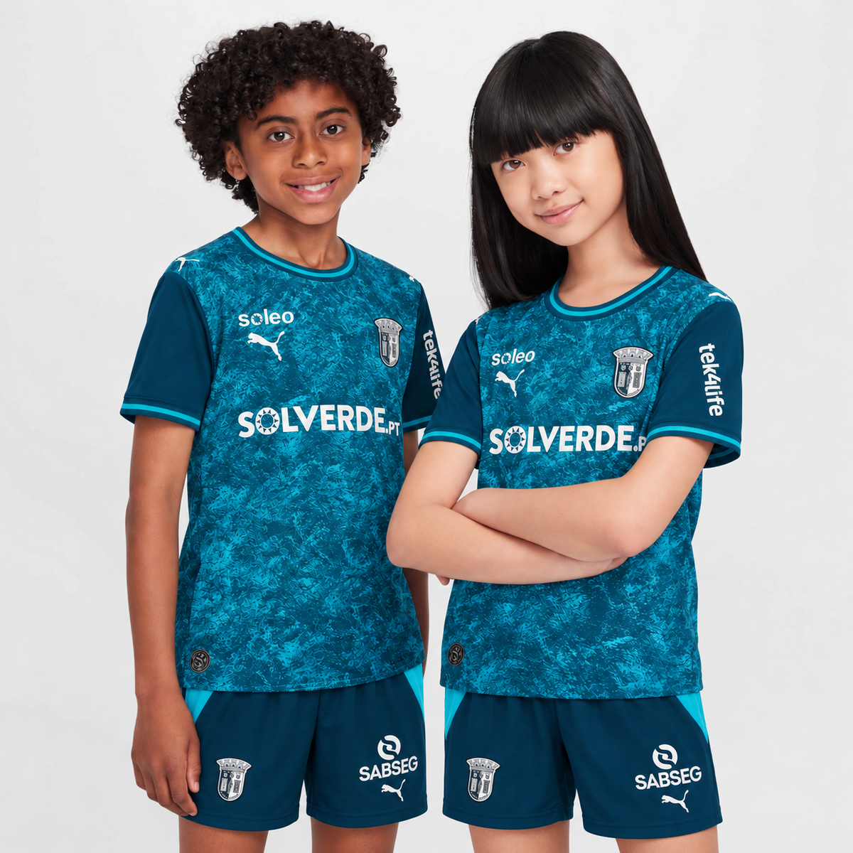 Kit Infantil SC Braga Terceiro Azul 2026/27
