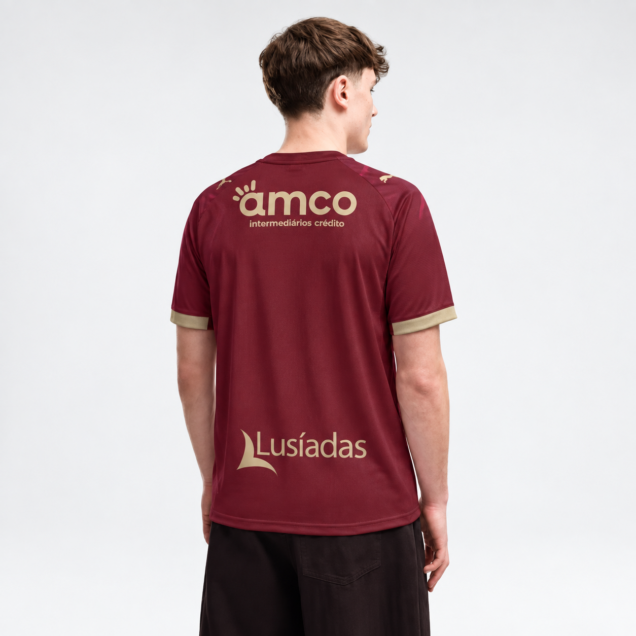 Camisola SC Braga Equipamento Alternativo Bordô 2026/27