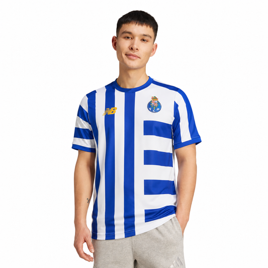 Camisola Dragão Pré Match Azul/Branco 2024/25